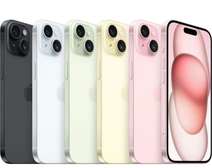 Iphone 15 simple 128G Noir Blanc Vert