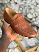 Mocassins cuir noir confort souple élégant