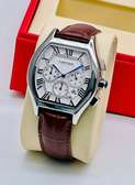 Montre Cartier (marron et noir)