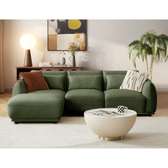 SALON CANAPE 3PLACES AVEC POUF