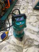 Pompe submersible électrique avec flotteur intégré métal