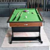 Table de billard, tennis de table et table à manger compacte
