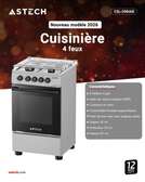 Cuisinière 4 Feux