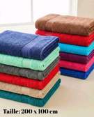Peignoirs et serviette en coton