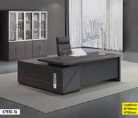 TABLE BUREAU EXÉCUTIF EN BOIS FONCÉ - KT93C-16