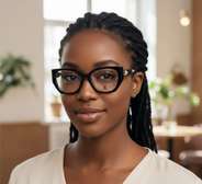 Lunettes de vue noires design moderne léger