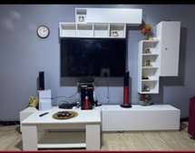 MEUBLE TV + TABLE BASSE + TV 50 pouces