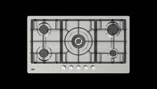 PLAQUE ENCASTRABLE 5FEUX BEKO 4F A GAZ 1F WOK INOX