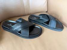 Calvin Klein sandales croisées noires confort été
