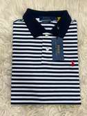 Ralph Lauren Polo Rayé Col Uni Neuf