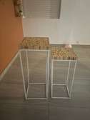 SET DE 2 TABLES DE COIN