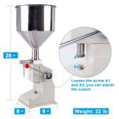 Machine de remplissage manuelle avec presse - 5 à 50 ml