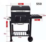 Barbecue charbon avec thermomètre