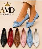 Ballerines nœud tailles 36-41 colorées