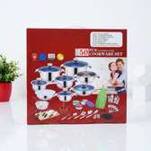 Batterie de Cuisine Inox 50 Pièces – Chic & Pratique