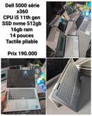 Dell i5 11th / 512gb/16gb ram /x360 tactile ordinateur