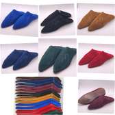 BABOUCHE ROYALE MAROCAINE 100% CUIR et DAIM pour HOMME