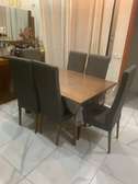 Table à manger + 6 chaises | Console + grand miroir