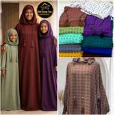 Robe double capuche pour fille et femme