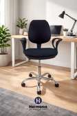Chaise Bureau Ergonomique Noire Réglable