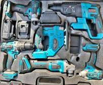 Makita coffret électroportatif batterie 5 outils bleu/noir