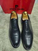 Pierre Cardin chaussures cuir noir classiques habillées