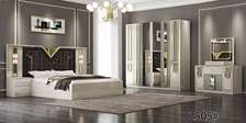 CHAMBRE A COUCHER ARMOIRE 6BATTANTS 6PIECES BLANC MC2505H