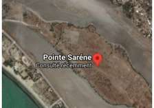 Terrain bord de mer Pointe Sarène grande surface