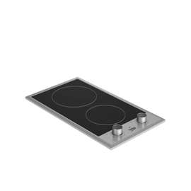 PLAQUE ENCASTRABLE 2FEUX BEKO 51X30 ELECTRIQUE NOIR