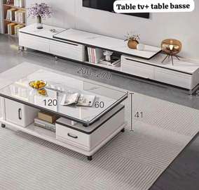 Ensemble table tv