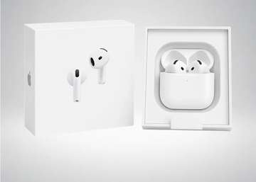 Apple AirPods 4 Blanc – Sans fil, avec ou sans ANC