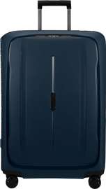 Valise Samsonite rigide bleu marine 4 roues légères