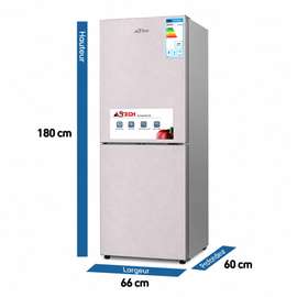 RÉFRIGÉRATEUR COMBINÉ ASTECH 288 LITRES (4 TIROIRS)