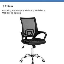 chaise bureau