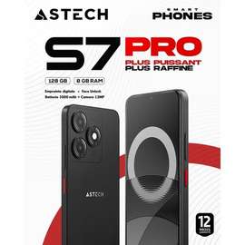 Astech S7 Pro 4G Dual Sim – 128 Go – Ram 8 Go