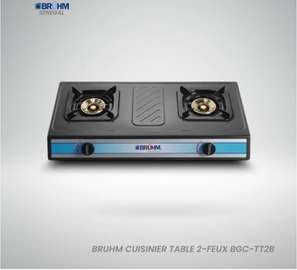 Bruhm Cuisiniere Table 2-Feux BGC-TT2B