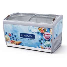 CONGELATEUR 600LITRES ENDURO HORIZONTAL VITRINE CVTR600X