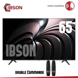 TELEVISEUR IBSON 65' SMART + 2 TELECOMMANDES
