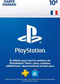 Carte PSN de 10€