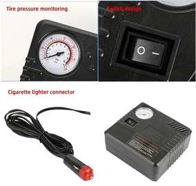 Pompe à air d'urgence pour voiture DC 12V