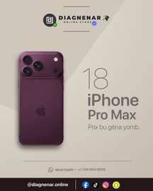 iPhone 18 Pro Max 256Go