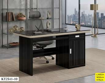 KT2541-10 - BUREAU DE TRAVAIL COMPACT ET MODERNE