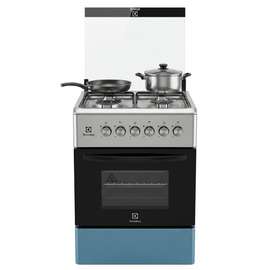 CUISINIERE TECNOLUX 4FEUX 50X55 INOX TEC50CS
