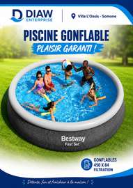 Bestway Fast Set 450x84 cm piscine gonflable filtrée
