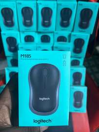 Logitech M185 souris sans fil noire ergonomique