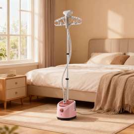 Défroisseur vapeur vertical réglable avec porte-vêtements