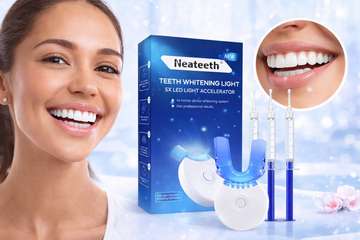 Kit blanchiment des dents LED – Résultat rapide à domicile