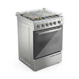 CUISINIERE SMART TECHNOLOGY 4FEUX 50X50 INOX