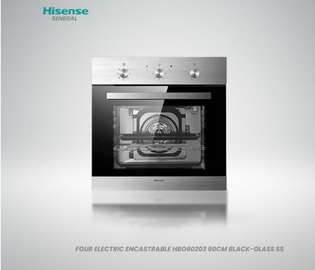 HISENSE FOUR ELECTRIC ENCASTRABLE HBO60203 60CM
