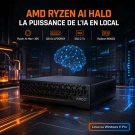 AMD RYZEN AI HALO - L'INTELLIGENCE ARTIFICIELLE EN LOCAL